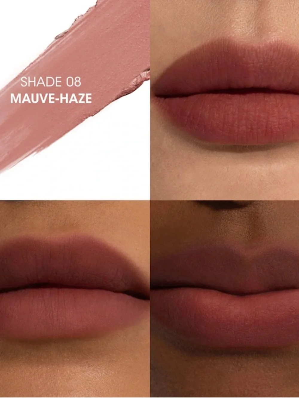 YSL Lovenude Lip Blusher Soft Blurring Lip Color 8 Mauve Haze